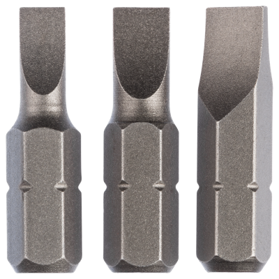 Bosch Accessoires Schroefbitset standaard gleufkopschroef S | 3-delig - 2609255963 Bosch Accessoires Schroefbitset standaard gleufkopschroef S | 3-delig - 2609255963