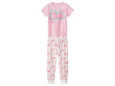 Kinder pyjama (Barbie/roze/wit, 110/116) Kinder pyjama (Barbie/roze/wit, 110/116)