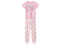 Kinder pyjama (Barbie/roze/wit, 110/116) - thumbnail