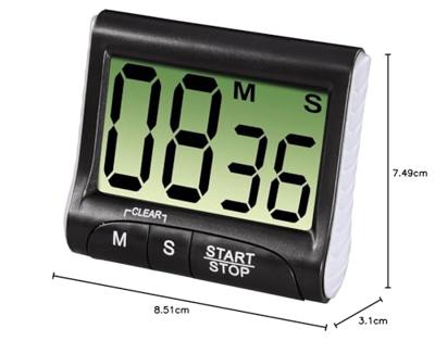 Xavax 95304 Countdown Kookwekker Zwart
