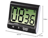 Xavax 95304 Countdown Kookwekker Zwart - thumbnail