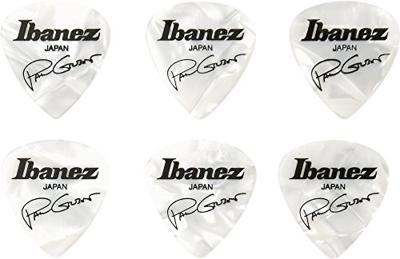 Ibanez B1000PG-PW Paul Gilbert Signature set van 6 plectrums
