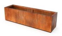 Artesa Rechthoekige plantenbakken Cortenstaal 1200 x 400 x 400 mm Geroba - Geroba - thumbnail