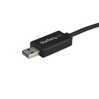 Kabel USB A naar USB C Startech USBC3LINK Zwart - thumbnail