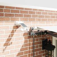 Automatische Inklapbare Luifel met LED Wit 400x350 cm - thumbnail