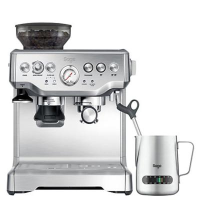 Sage THE BARISTA EXPRESS SES875BSS2EEU1A Espresso apparaat Grijs Sage THE BARISTA EXPRESS SES875BSS2EEU1A Espresso apparaat Grijs