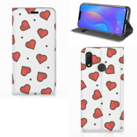 Huawei P Smart Plus Hoesje met Magneet Hearts - thumbnail