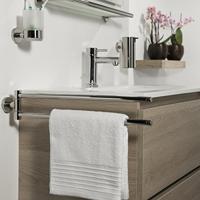 Tiger Handdoekrek Boston 2 Armig RVS Glans - thumbnail