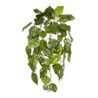 Pothos kunst hangplant deluxe 70cm - bont - FR - brandvertragend - thumbnail