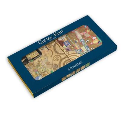 Gustav Klimt Onderzetters 6 stuks Gustav Klimt Onderzetters 6 stuks