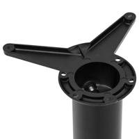 Tafelpoten in hoogte verstelbaar zwart 1100 mm 4 st - thumbnail