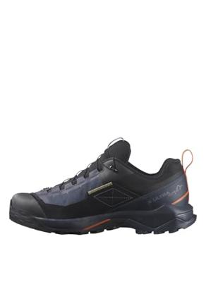 Salomon X ULTRA ALPINE GORE-TEX Lage Wandelschoen Heren Blue Nights/Black/Red Orange 9