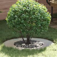 VidaXL Geschikt voor platte boomringen 5 pcs zilver ø40 / 70 cm - thumbnail