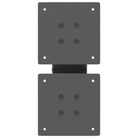 Salontafelpoten 2 st X-vormig 40x(30-31) cm staal antraciet - thumbnail