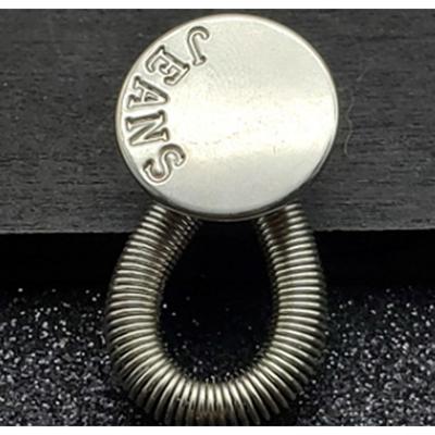 Op en Top Zwanger Broek Verlenger Zilver Veer jeans