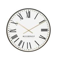 Riverdale Wandklok Camden Wit - thumbnail