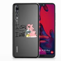 Huawei P20 Pro Telefoonhoesje met Naam i Can - thumbnail