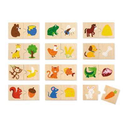 VIGA legpuzzel, 12 onderdelen/ 1 set