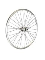 Rodi Achterwiel 26x1.75 zilver opschroef 5/6/7v skorpion velgrem - thumbnail
