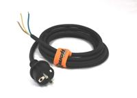 QwattPro Aansluitsnoer kl.I 5m 3G1,5 H07RN-F zwart IP44 - 2511124 - 2511124 - thumbnail