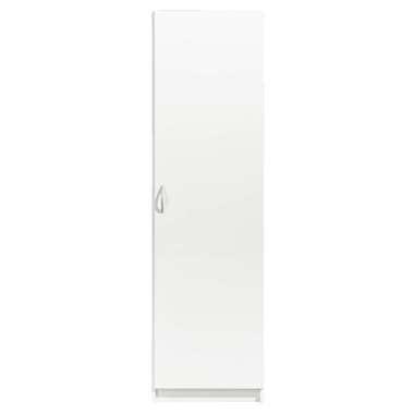 Kledingkast Varia 1-deurs - wit - 175x49x50 cm