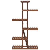 VidaXL Plantenstandaard 75x25x140,5 cm massief vurenhout - thumbnail