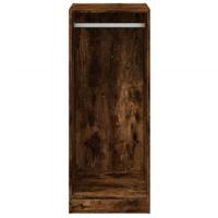 Kledingkast 48x41x102 cm bewerkt hout gerookt eikenkleurig - thumbnail