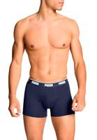 Puma Everyday Basic Boxershort Heren 3-Pack Blauw Combi - Maat S - Kleur: DonkerblauwBlauw | Soccerfanshop - thumbnail