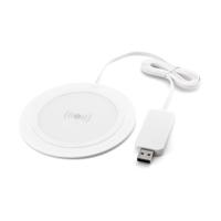 Draadloze Smartphone Oplader - QI Gecertificeerd - Universele Lader met Ultra Plat Design (PSQ10-W) - thumbnail