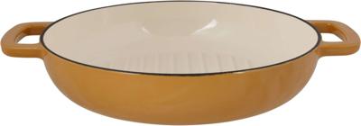 Cosy & Trendy Grillpan Fontestic Gietijzer Amber Gold Ø 28 cm - Geëmailleerd Cosy & Trendy Grillpan Fontestic Gietijzer Amber Gold Ø 28 cm - Geëmailleerd