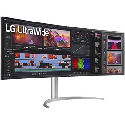 LG Electronics LG 49BQ95C-W 49Zoll 125cm Curved LED-monitor Energielabel G (A - G) 124.5 cm (49 inch) 5120 x 1440 Pixel 32:9 5 ms HDMI, DisplayPort, USB-C,