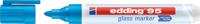 Edding 95 Glasmarker Lichtblauw 1.5 mm, 3 mm - thumbnail