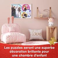 Trefl Glitter Puzzel Disney Princess 100 Stukjes - thumbnail