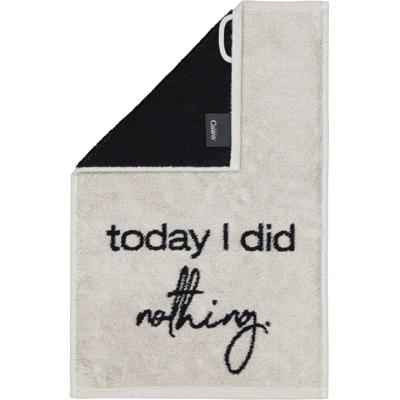 Cawö Cawö Postcards Towels Edition Postcard Towels 30x50 today I did nothing
