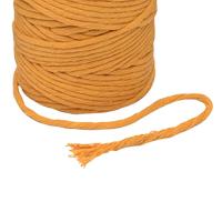 Vaessen Creative • macramé touw 3mmx100m okergeel - thumbnail