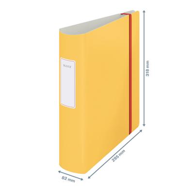Ordner Leitz Cosy Active 180° 82mm PP A4 warm geel Ordner Leitz Cosy Active 180° 82mm PP A4 warm geel