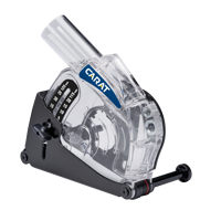 Carat stof en beschermkap - voor haakse slijper Ø125 - thumbnail