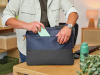 Trust Lisboa Draagtas voor laptop van 16 inch Laptop tas Blauw - thumbnail
