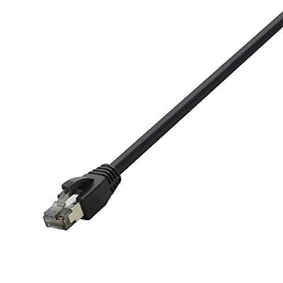 LogiLink CQ8043S RJ45 Netwerkkabel, patchkabel CAT 8.1 S/FTP 1.50 m Zwart Halogeenvrij 1 stuk(s)