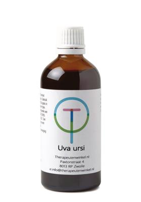 Therapeutenwinkel Uva ursi beredruif tinctuur 100 Milliliter Therapeutenwinkel Uva ursi beredruif tinctuur 100 Milliliter