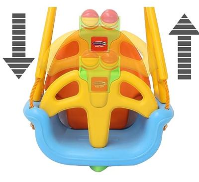 Jamara Kinderschommel Grow with me 3in1 blauw Jamara Kinderschommel Grow with me 3in1 blauw