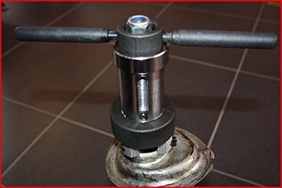 KS Tools 150.9545 Schokdempermontagehulpset voor schokdempers met trekveer, 7-delig