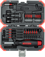 Gedore bitset 1/4'' in bmc | 43-dlg. - r33003043 - thumbnail