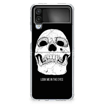 Silicone Back Case Samsung Galaxy Z Flip 4 Skull Eyes Silicone Back Case Samsung Galaxy Z Flip 4 Skull Eyes