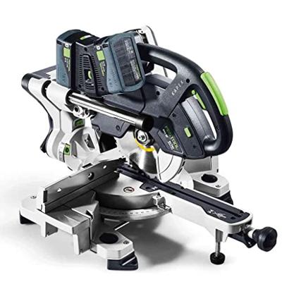 Festool Accu-Afkortzaag | KSC 60 5,2 I-UG-SET | 2x5,2 Ah + snellader | Incl onderstel en accessoires 577178 Festool Accu-Afkortzaag | KSC 60 5,2 I-UG-SET | 2x5,2 Ah + snellader | Incl onderstel en accessoires 577178