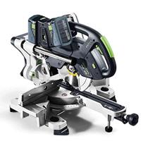 Festool Accu-Afkortzaag | KSC 60 5,2 I-UG-SET | 2x5,2 Ah + snellader | Incl onderstel en accessoires 577178 - thumbnail