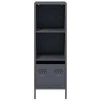 Hoge kast 35x39x103,5 cm staal antracietkleurig - thumbnail