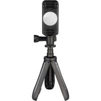 Hama Ministatief 1/4 inch Werkhoogte=10 - 20 cm Zwart Incl. smartphonehouder - thumbnail