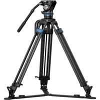 Sirui SQ75 Carbon Twin-Leg Video Tripod 75mm Half-Bowl + S5 Head - thumbnail