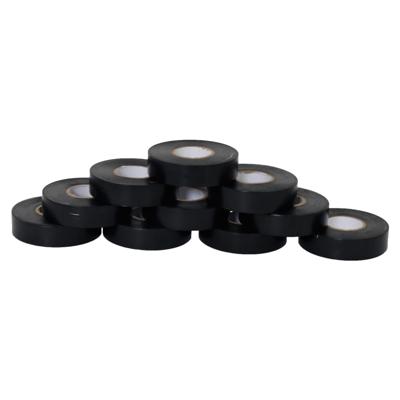 Innox ETA PVC-01BK PVC tape 19 mm x 25 m zwart, 10 stuks Innox ETA PVC-01BK PVC tape 19 mm x 25 m zwart, 10 stuks